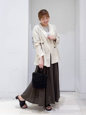 tahanyanさん（レディース・155cm）の春コーディネート
