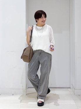 「デートコーデ」｜tahanyanさん（レディース・155cm・40代）の夏コーディネート
