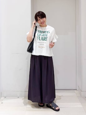 「アイテム（アクセサリー）」を使った、tahanyanさん（レディース・155cm・40代）の夏コーディネート