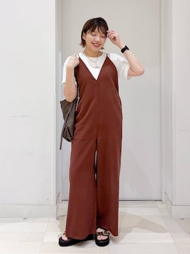 「GLOBAL WORK（グローバルワーク）のアイテム（アクセサリー）」を使った、tahanyanさん（レディース・155cm）の夏コーディネート