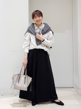 「アイテム（パンプス）」を使った、tahanyanさん（レディース・155cm・40代）の秋コーディネート