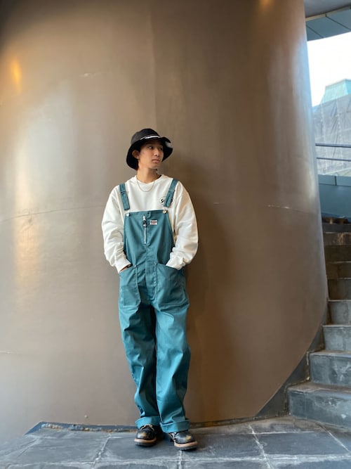 せいや Schott South Schottのサロペット オーバーオールを使ったコーディネート Wear