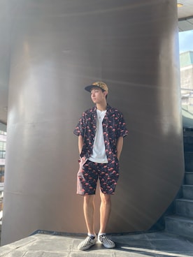 「お洒落好きな人と繋がりたい」｜せいやさん（メンズ・173cm）の夏コーディネート