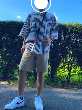 「大学生コーデ」｜「アイテム（腕時計）」を使った、kiruさん（メンズ・165cm）の夏コーディネート