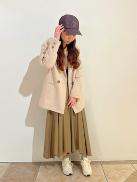 「Chapeau d' O（シャポードオー）のアイテム」を使った、chio0703さん（レディース・158cm）の春コーディネート