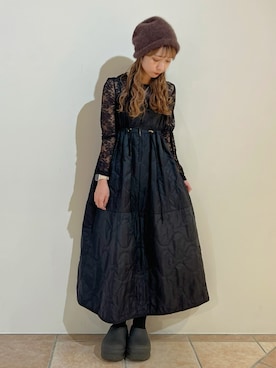 「Chapeau d' O（シャポードオー）のアイテム」を使った、chio0703さん（レディース・158cm）の秋コーディネート