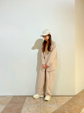 「Chapeau d' O（シャポードオー）のアイテム」を使った、chio0703さん（レディース・158cm）の秋コーディネート