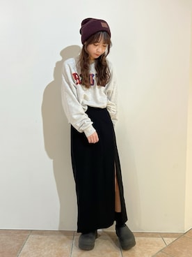 「Chapeau d' O（シャポードオー）のアイテム」を使った、chio0703さん（レディース・158cm）の秋コーディネート