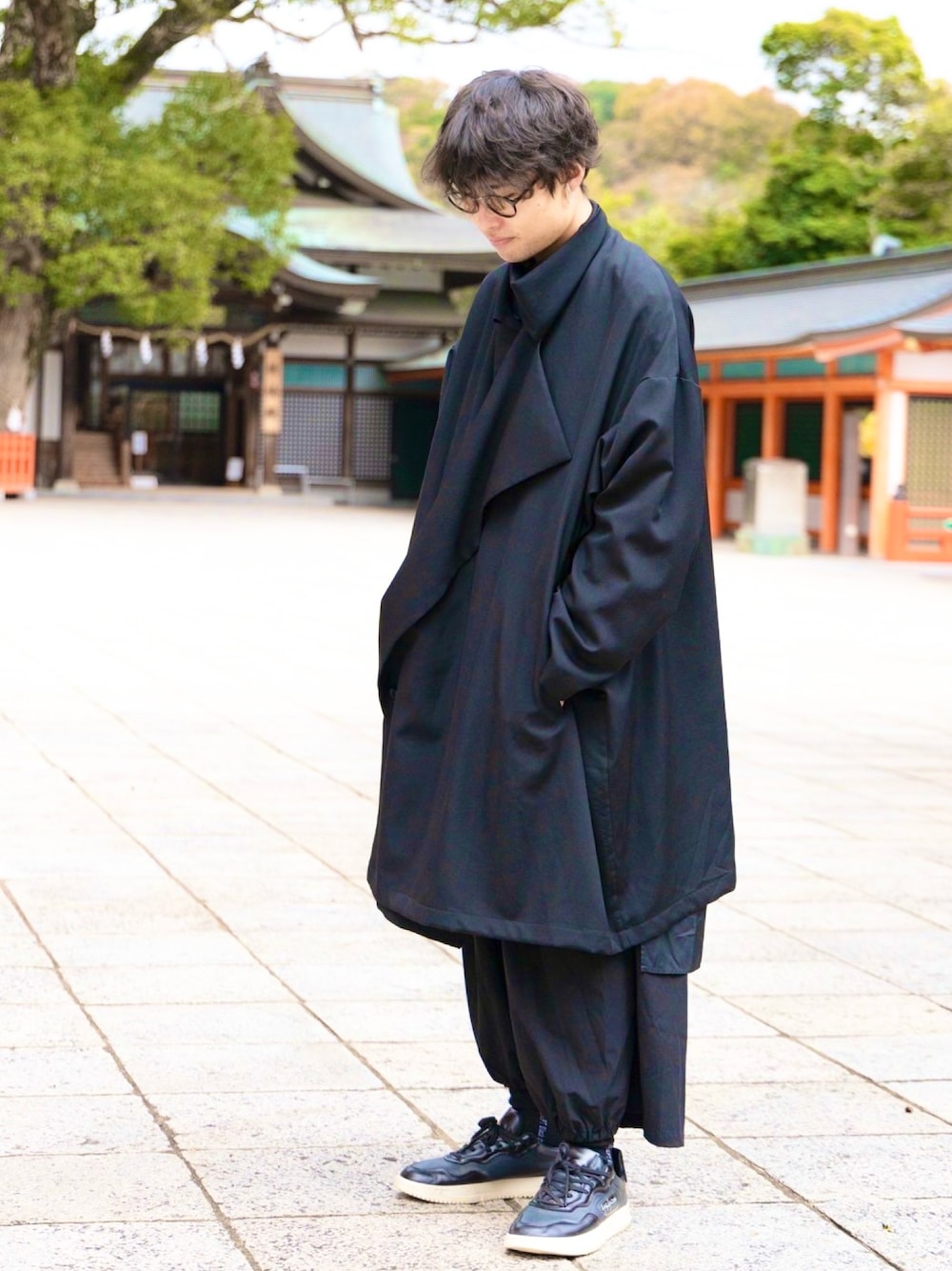 Yohji Yamamoto POUR HOMMEのチェスターコートを使った人気