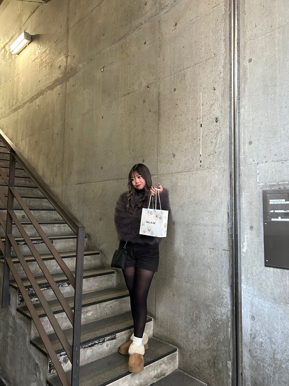 「GRLのアイテム（ブーツ、その他）」を使った、な　ご　みさん（骨格ストレート・レディース・152cm）の春コーディネートの1枚目の写真