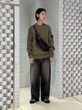 「EDITION（エディション）のアイテム（パンツ）」を使った、TOMORROWLAND_okadaさん（メンズ・181cm）の春コーディネート