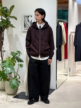 「caban」｜TOMORROWLAND_okadaさん（メンズ・181cm）の秋コーディネート