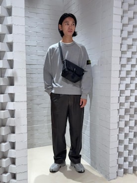 「EDITION（エディション）のアイテム」を使った、TOMORROWLAND_okadaさん（メンズ・181cm）の秋コーディネート