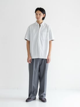 「EDITION（エディション）のアイテム」を使った、TOMORROWLAND_okadaさん（メンズ・181cm）の春コーディネート