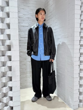 「EDITION（エディション）のアイテム」を使った、TOMORROWLAND_okadaさん（メンズ・181cm）の秋コーディネート