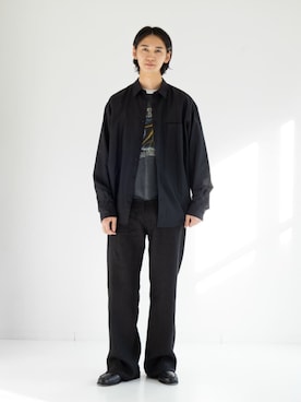 「EDITION（エディション）のアイテム」を使った、TOMORROWLAND_okadaさん（メンズ・181cm）の夏コーディネート