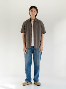 「EDITION（エディション）のアイテム」を使った、TOMORROWLAND_okadaさん（メンズ・181cm）の春コーディネート