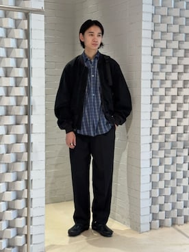 「EDITION（エディション）のアイテム」を使った、TOMORROWLAND_okadaさん（メンズ・181cm）の春コーディネート