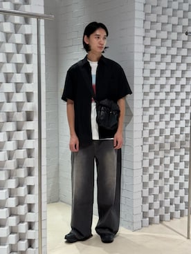 「EDITION（エディション）のアイテム」を使った、TOMORROWLAND_okadaさん（メンズ・181cm）の春コーディネート