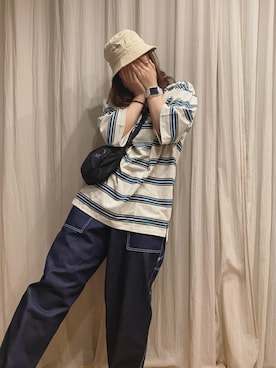 「メンズライク女子」｜aikaさん（レディース・170cm・20代）の夏コーディネート