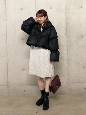 「アイテム（ワンピース/ドレス）」を使った、みてきちさん（レディース・155cm・20代）の秋コーディネート