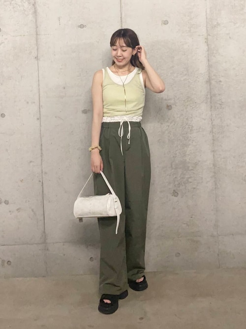 セール】ダブルウエストパンツ（その他パンツ）｜SENSE OF PLACE by