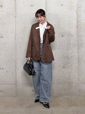 「アイテム（その他シューズ）」を使った、みてきちさん（レディース・155cm・20代）の秋コーディネート