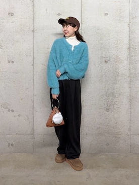 「アイテム（ハンドバッグ）」を使った、みてきちさん（レディース・155cm・20代）の秋コーディネート