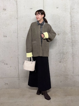「SENSE OF PLACE by URBAN RESEARCH（センスオブプレイスバイアーバンリサーチ）のアイテム」を使った、みてきちさん（レディース・155cm）の秋コーディネート