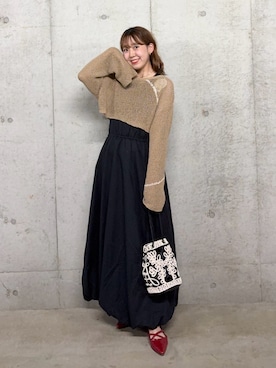 みてきちさん（骨格ストレート・レディース・155cm）の夏コーディネート