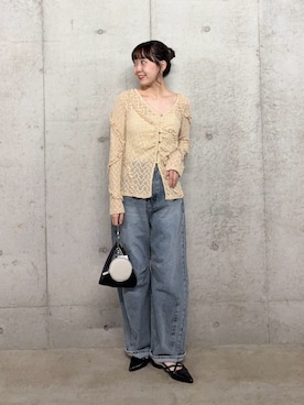 「アイテム（その他シューズ）」を使った、みてきちさん（レディース・155cm）の秋コーディネート