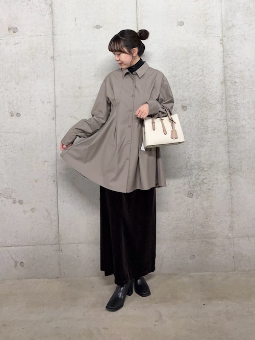 セール】ウエストタックチュニックシャツ（シャツ/ブラウス）｜SENSE