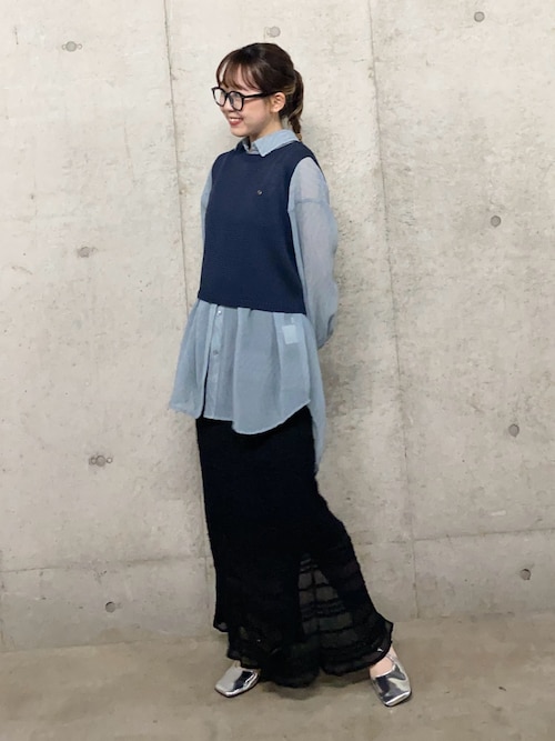 セール】リネンタッチクロップドセーター（ニット/セーター