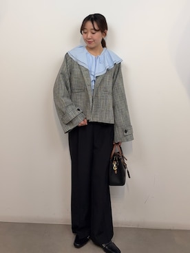 「RODE SKO（ロデスコ）のアイテム」を使った、みてきちさん（レディース・155cm）の冬コーディネート