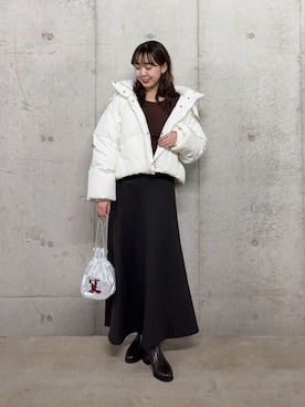 「アイテム（その他雑貨）」を使った、みてきちさん（レディース・155cm）の秋コーディネート