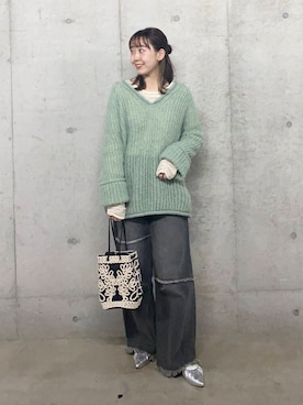 みてきちさん（レディース・155cm）の冬コーディネート