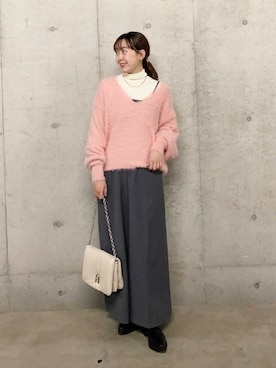 みてきちさん（レディース・155cm）の冬コーディネート