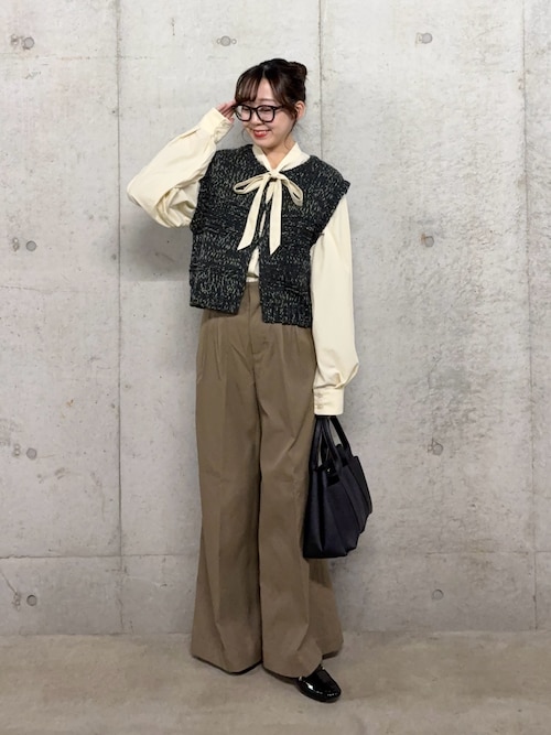 セール】『洗濯可』ミックスカラーローゲージベスト（ベスト）｜SENSE