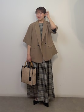 「ミュール」｜みてきちさん（レディース・155cm）の春コーディネート