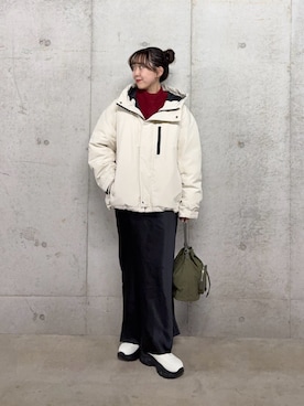 みてきちさん（骨格ストレート・レディース・155cm）の冬コーディネート