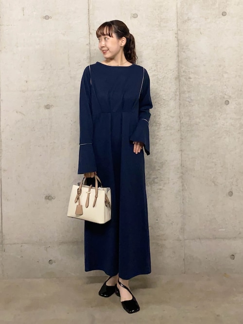 セレクトショップ購入♡ファーポケットワンピース セール】ウエストタックカットワンピース（ワンピース）｜SENSE