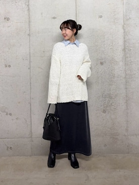 「アイテム（ハンドバッグ）」を使った、みてきちさん（レディース・155cm・20代）の秋コーディネート