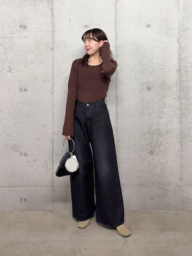 「イエベ春」｜みてきちさん（レディース・155cm）の秋コーディネート