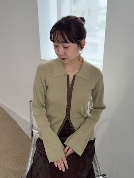 みてきちさん（骨格ストレート・レディース・155cm）の秋コーディネート