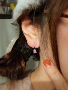 「Pepe（ペペ）のアイテム」を使った、こよみさん（レディース・157cm）の冬コーディネート