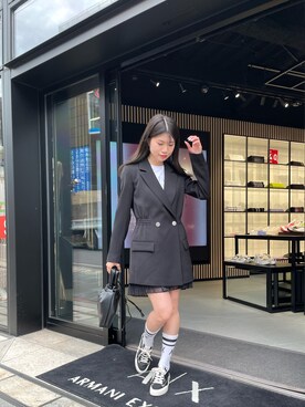 「みんなの白Tフェス」｜「アイテム（レッグウェア）」を使った、Misakeyさん（レディース・160cm）の夏コーディネート