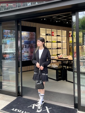 「みんなの白Tフェス」｜「アイテム（レッグウェア）」を使った、Misakeyさん（レディース・160cm）の夏コーディネート
