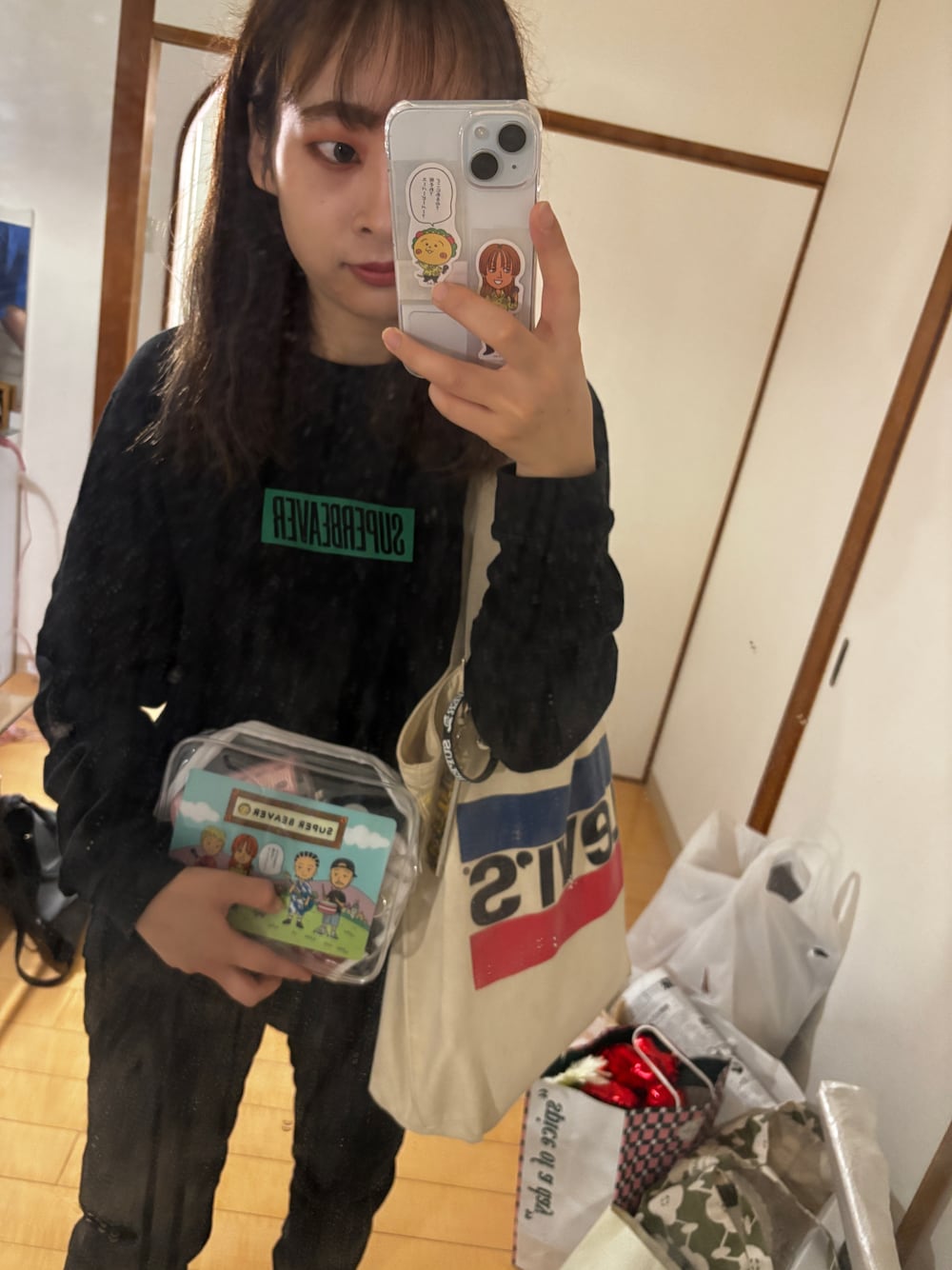 LIVINGTONE リヴィトーン ワイド パンツ ハイウエスト38 渋谷