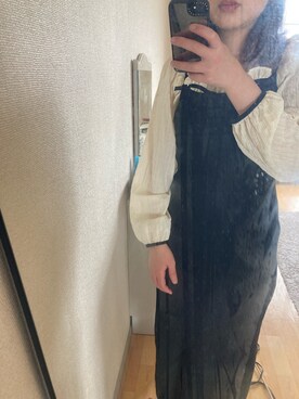 「シンフルコーデ」｜「アイテム（ワンピース/ドレス）」を使った、mikihouse415さん（レディース・156cm）の春コーディネート