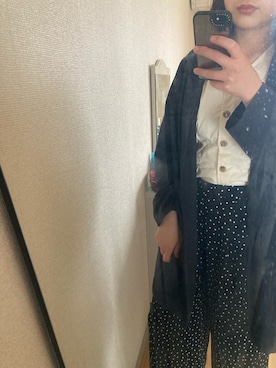 「Samansa Mos2（サマンサ モスモス）のアイテム（トレンチコート）」を使った、mikihouse415さん（レディース・156cm）の春コーディネート